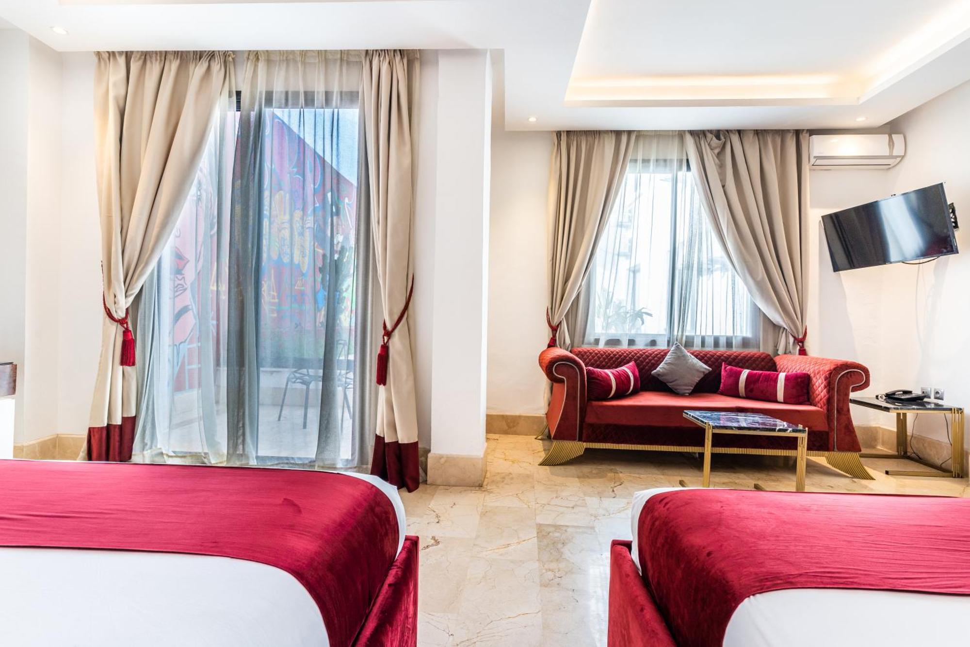 One Hotel Casablanca Ngoại thất bức ảnh A room at the hotel